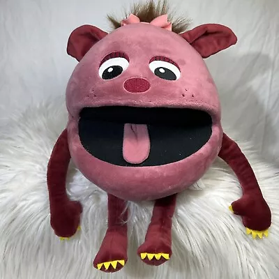 The Puppet Company Baby Monster Hand Puppet Raspberry With Squeaker • $16.99