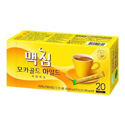 Maxim Korean Mocha Gold Mild Instant Coffee Mix 12g * 20 Sticks  Korean Food • $20.59