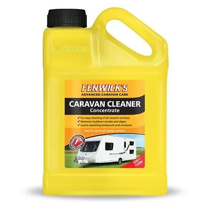 Fenwicks Caravan Cleaner 1lt Concentrate 40 Washes Safe On All Caravan Surfaces • £10.65