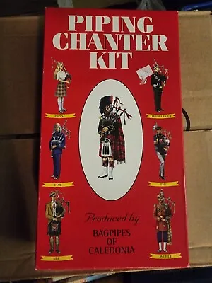 Vintage Bagpipes Of Caledonia Piping Chanter Kit New Unused Complete • $17.99