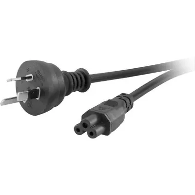 3pin Mains Plug To IEC C5 (clover Leaf) • $4.50
