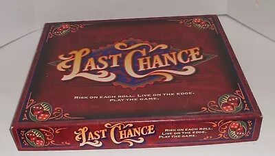 $25.99 • Buy EUC Last Chance 🎲 Dice Rolling Board Game COMPLETE Milton Bradley Vintage 1995