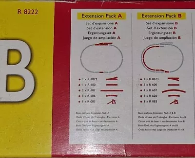 HORNBY R8222 R8221 TrackMat Track Extension Pack B & A Points  R8073 R8072 • £50