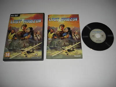 LOST HORIZON Pc DVD Rom Point 'n' Click Adventure FAST POST • £8.99