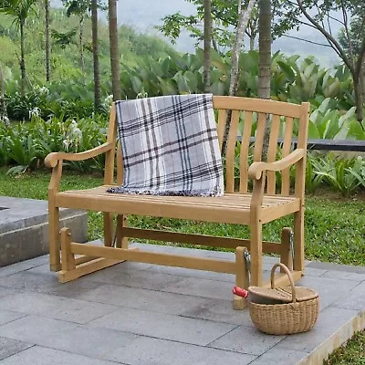 Member's Mark 4' Teak Glider Bench - NEW • $439.62