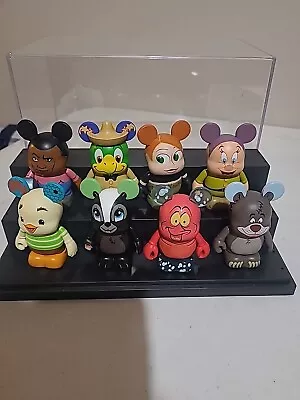 Disney Vinylmation Animation Series 2.  Lot Of 8. Stand Included.  • $40