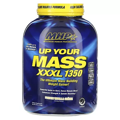 Up Your Mass XXXL 1350 French Vanilla Creme 6 Lbs (2728 G) • $47.44