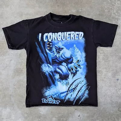 I Conquered Expedition Everest Yeti T-shirt - SIZE M • $25