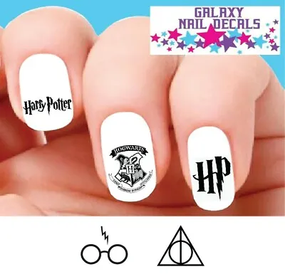 Waterslide Nail Decals - Set Of 20 Harry Potter Hogwarts Assorted • $1.95