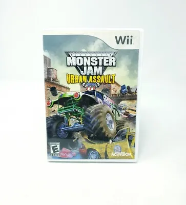 Monster Jam: Urban Assault (Nintendo Wii) Complete CIB  • $8.99