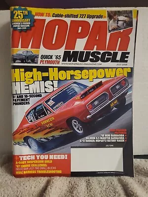 Mopar Muscle July 2008 • $8.50