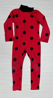 Rubie's Official Miraculous Ladybug Costume Kids Girls Superhero Fancy Dress 5-6 • £7.97