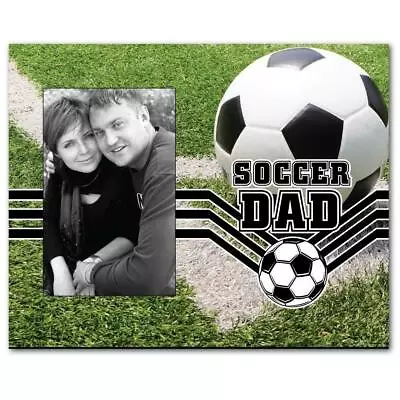 £25.65 • Buy Soccer Dad Picture Frame - Holds 4x6 Photo