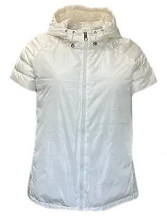 Marina Rinaldi Women's White Pacifico Zipper Closure Coat Size 20W/29 NWT • $133.75