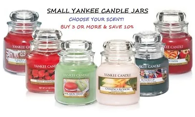 ☆☆small Yankee Candle Jars 3.7 Oz☆☆you Choose The Scent☆☆free Fast Shipping  • $13.99