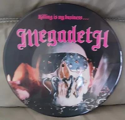 Megadeth - Killing Is My Business - Picture Disc - EX/NM • £49.99