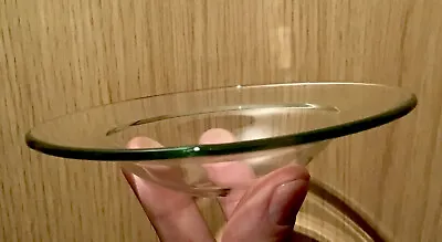 Glass Oil Burner Wax Large Replacement Dish Bowl 12cms Ex-thick Yankee UK SELLER • £3.84