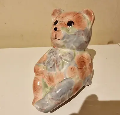 £25 • Buy Park Rose Pottery - Floral  Baby Bear Figurine