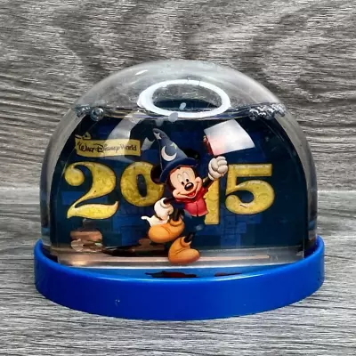 Disney World 2015 SNOWGLOBE Mickey Mouse & Friends Water Ball Globe Theme Parks • $9.99