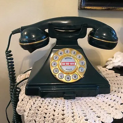 Vintage Microtel Pushbutton Landline Phone Model: 944 Green Telephone Old Style • $36