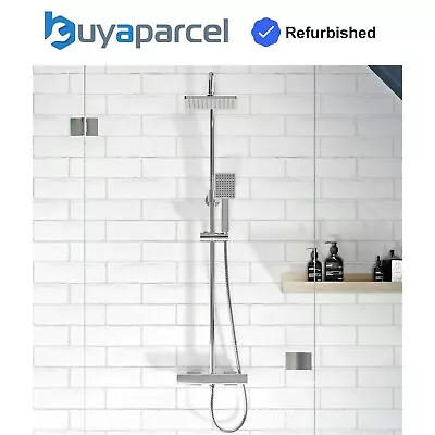 Gainsborough GDSP Square Dual Outlet Thermostatic Cool Touch Bar Mixer Shower • £164.99
