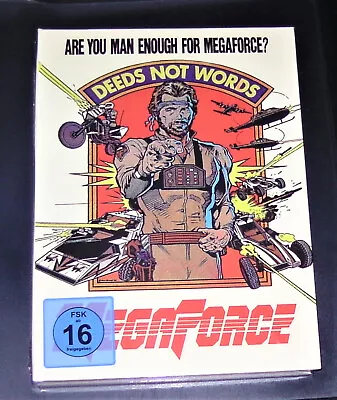 Megaforce Uncut Limited Mediabook Cover C Blu Ray +DVD Faster Shipping New • $33.95