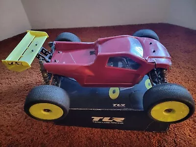 Vintage Team Losi 8ight T Eight 1/8 Scale RC  Truggy With Tekno Electric Conv • $200