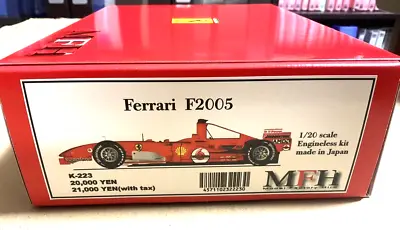 Model Factory Hiro 1/20 Ferrari F2005 Enginless Kit K-223 F1 Made In Japan • $290.77