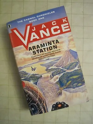 £4 • Buy Araminta Station By Jack Vance (NEL 1989) Vintage SF Paperback Cadwal