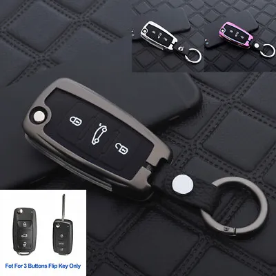 For VOLKSWAGEN POLO BEETLE PASSAT TIGUAN MK5 3BTNs Zinc Alloy Car Key Case Cover • $22.13