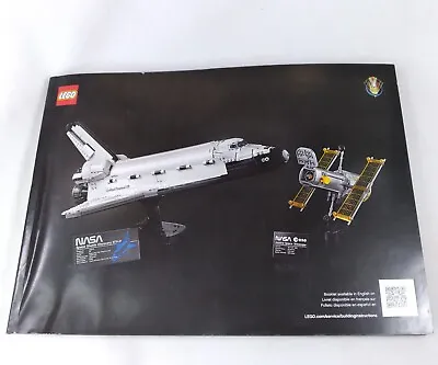 $39.99 • Buy LEGO Creator Expert NASA Space Shuttle Discovery 10283 Manuel  Only
