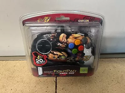 Microsoft XBOX 360 Street Fighter IV 20th Anniversary FightPad Sagat Mad Catz • $128.60