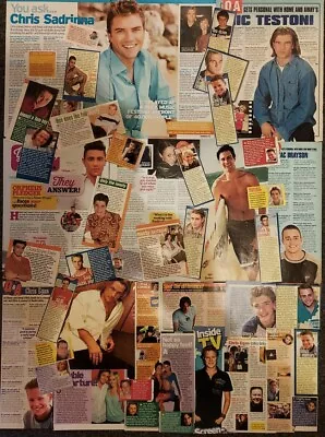 Home And Away Actor Magazine Cuttings Chris Egan/Ben Steel/Chris Sadrinna & More • £9.99