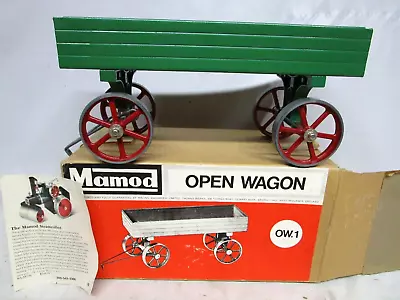 MAMOD England Steam Tractor Open Lumber Hauler Wagon Trailer LN OB OW1 • $78