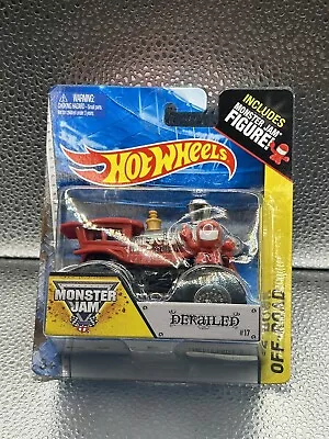 Derailed #17 Figure Off Road Hot Wheels Monster Jam Truck 1/64 2013 New • $8.99