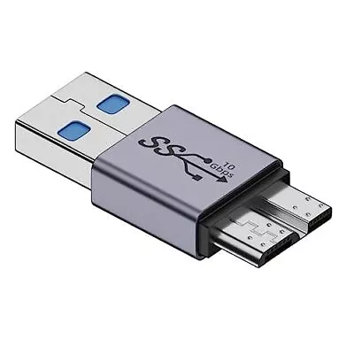 Micro USB 3.0 Connector Micro USB 3.0 To USB 3.0 Type A 10Gbps Data Power Ada... • $14.55