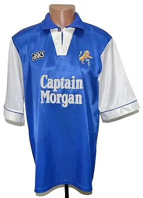 Millwall England 1994/1995 Home Football Shirt Jersey Asics Size Xl Adult • £184.99
