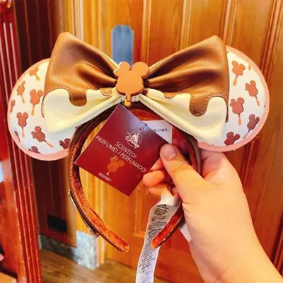 US 2023 Disney Parks Loungefly Ice Cream Bar Scented Minnie Mouse Ears Headband • $18.99