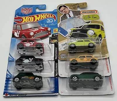 Hot Wheels Matchbox Mini Cooper Lot Of 6 - Free Shipping (E) • $32.83