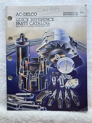 1982 AC Delco General Motors GM Electrical Catalog Switches PCV Plugs Vtg • $10.29