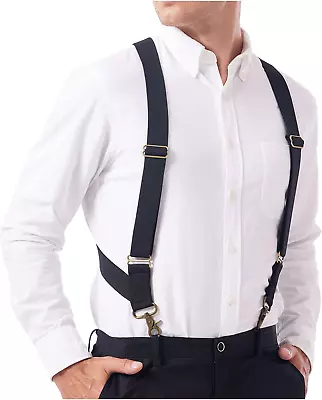 Suspenders For Men Heavy Duty Hook Suspenders • $25.99