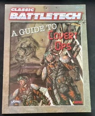 Classic Battletech A Guide To Covert Ops Mechwarrior Rpg • $45