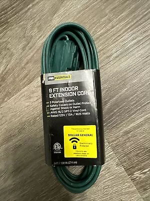 Pro Essentials  9ft Extension Power Cord • $6.89