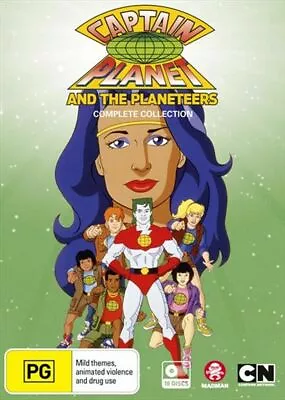 Captain Planet And The Planeteers (DVD 18-Disc Set) Complete Collection Box Set • $739.95