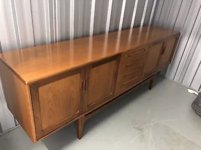 VINTAGE/RETRO G-PLAN FRESCO TEAK SIDEBOARD 7ft LONG JOHN MID CENTURY DANISH • £750