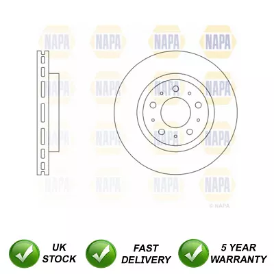 1x Brake Disc Front SJR Fits Volvo V70 850 C70 S70 960 V90 S90 91407593 • $40.23