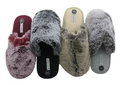 Ellen Tracy Women's Plush Fluffy Memory Foam Comfortable Luxurious House Slipper • $29.99