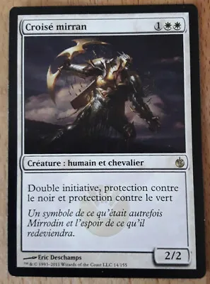 Mtg Magic Mirran Crusader Mirrodin MB ENGLISH FRENCH Cross Mirran 4 Available • $4.24