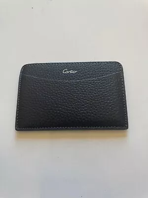 Cartier - Simple Card Holder Must De Cartier - Wallet Black • $199