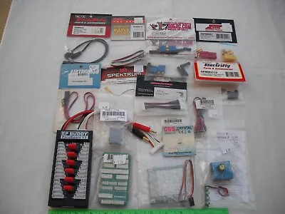 Lot Of 17 Assorted Parts Cable Wire Board Plug RC R/C Plane Airplane Boat Car • $39.99